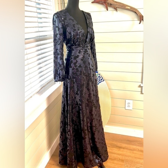 Rubber Ducky Prod.,Heavily Sequined, STATEMENT Piece, Excellent Cond.Size Small - Picture 6 of 12